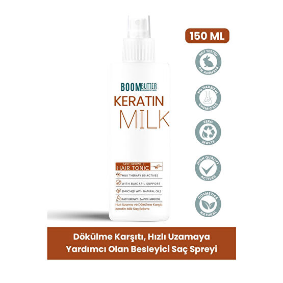 PROCSIN Boom Butter Keratin Milk (SÜTÜ) Hızlı Uzama Dökülme Karşıtı Saç Spreyi 150ml Saç Bakım Losyonu / Toniği Fiyatı