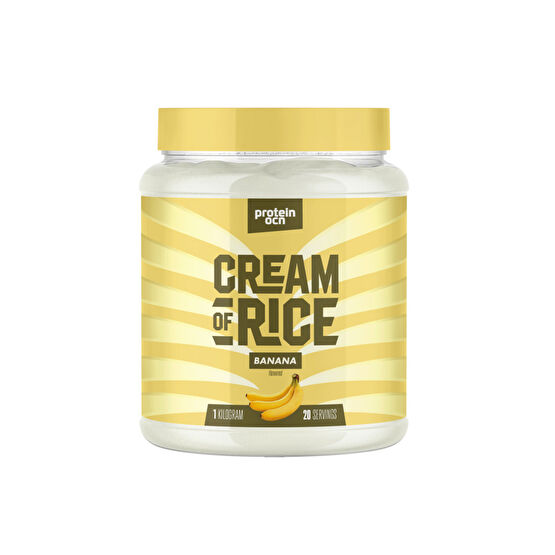 Proteinocean Cream Of Rice | Pirinç Kreması - Muz - 1kg - 20 Servis Kahvaltılık Gevrek Fiyatı