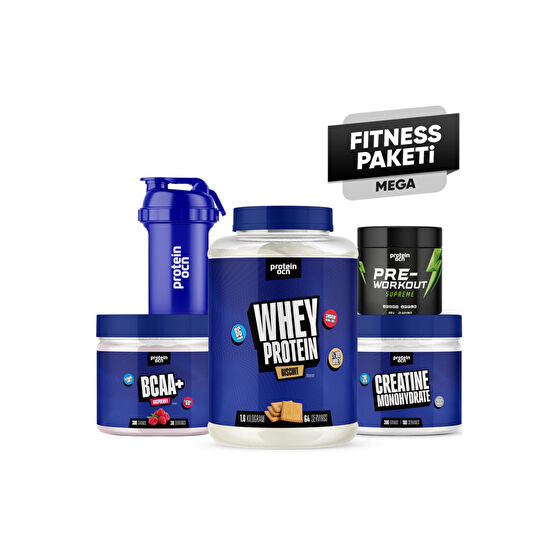 Proteinocean Fıtness Paketi Mega - Bisküvi Ahududu Protein Tozları Fiyatı