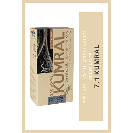 Prozinc Color 7.1 Kumral - Amonyaksız Bitkisel Kalıcı Saç Boyası Saç Boyası Fiyatı
