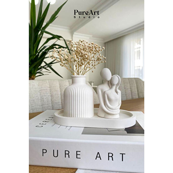 Pure Art İskandinav Dekoratif Vazo ve Biblo Seti Obje Fiyatı