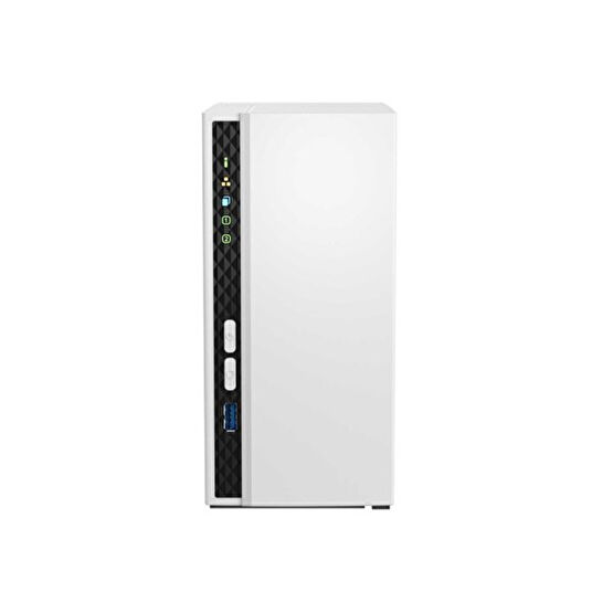 Qnap Ts-233A3 2 GB 2x1 TB HDD 2x3.5" Sata Desteği Raid (0-1) Nas Depolama Ünitesi NAS Server Fiyatı