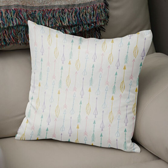 Questo Casa Dekoratif Yastık Kılıfı, Oturma Odası, Kanepe, Yatak Odası İçin Dekoratif Kırlent Kılıfı, Boyut: 43 x 43 cm. - 43 x 43 cm - Renkli Kırlent / Mobilya Yastığı Fiyatı
