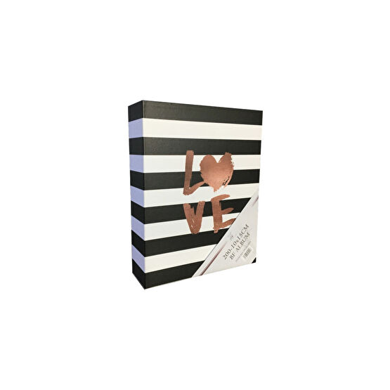 Rabsev Fotoğraf Albümü 10x15cm 200 Fotoğraf Kapasiteli Renkli Love Desenli Anı Albümü Resim & Fotoğraf Çerçevesi Fiyatı