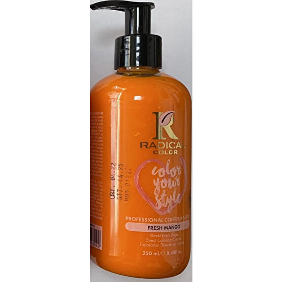 Radical Color Direkt Krem Boya 250Ml Fresh Mango Saç Bakım Maskeleri & Serumlar & Spreyler Fiyatı