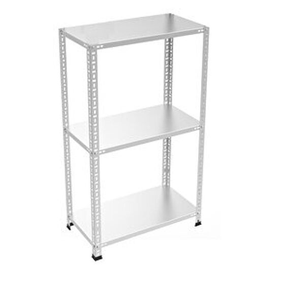 Rafburada ® 3 Katlı Galvaniz Çelik Raf. Depo, Arşiv, Dosya Rafı 43x75-1.50 Mm-150 Cm İşçi Dolapları Fiyatı