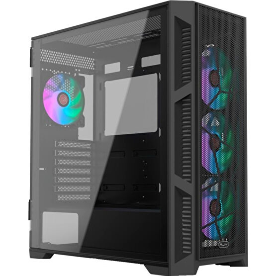 Raijintek Ponos Ultra Ms4 Menteşeli Temperli Cam Yan Panel 4X12CM Adreslenebilir Fanlı Argb LED USB 3.0 Type-C Mesh Ön Panelli Atx Bilgisayar KASAS... PC Kasaları Fiyatı