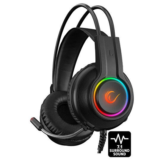 Rampage Rm-k92 X-stack Siyah Usb 7.1 Rgb Gaming Oyuncu Mikrofonlu Kulaklık Oyuncu Kulaklıkları Fiyatı