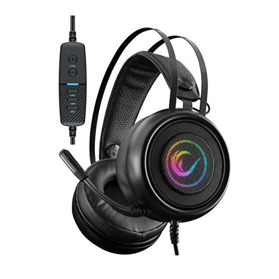 Rampage Vandal Usb 7.1 Rgb Gaming Kulaklık Oyuncu Kulaklığı Kontrol Kumandalı Gürültü Engelleyici Oyuncu Kulaklıkları Fiyatı