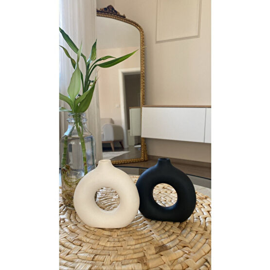 RÇ DEKOR 2li Set Minimal Bohem Dekoratif Vazo 10 Cm Vazo Fiyatı