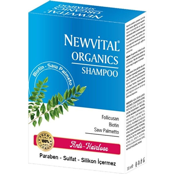 Rcfarma Newvital Organics Anti Hairloss Şampuan 300ml - 1 Şampuan ve Saç Kremi Fiyatı