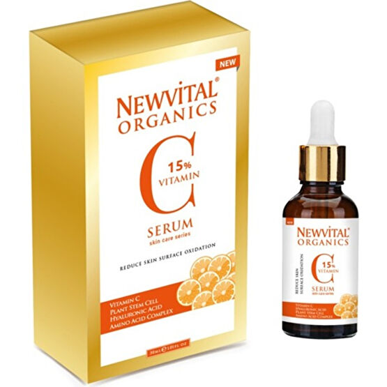 RCFARMA Newvital Vitamin C Cilt Bakım Serumu 30 ml Anti-Aging / Yaşlanma Karşıtı Fiyatı