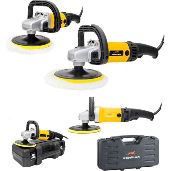 Rebellisch Germany Polishing Sanding Series Profesyonel 7000W 180MM 6 Kademe Devir Ayarlı Zımpara Pasta Cila ve Polisaj Makinesi Cila / Polisaj Makinesi Fiyatı