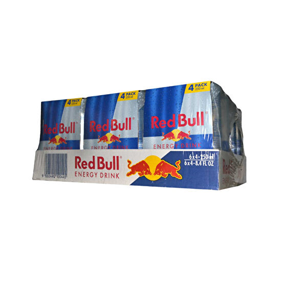 Red Bull Enerji İçeceği 250 ml x 4'lü Paket