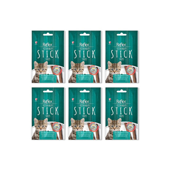 Reflex Hindili Stick Yavru Kedi Ödül Maması 3x3 Gr - 6 Paket Evcil Hayvan Ürünleri Fiyatı
