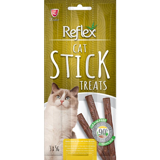 Reflex Kedi Ödül Sticks Hindi & Kuzu 3*5 Gr