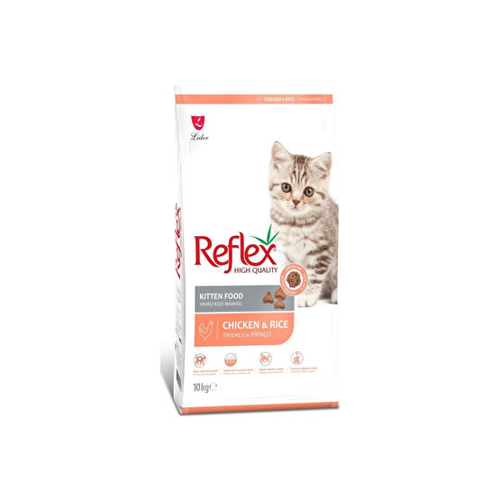 Reflex Kıtten Chıcken & Rıce Cat Food 10 kg Evcil Hayvan Ürünleri Fiyatı