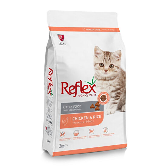 Reflex Kitten Tavuklu Ve Pirinçli Yavru Kedi Maması 2 Kg Evcil Hayvan Ürünleri Fiyatı
