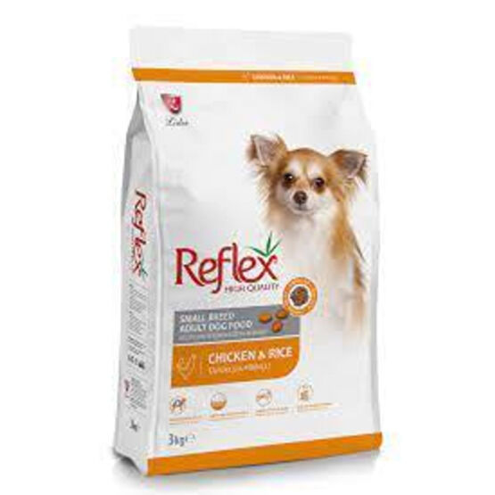 Reflex Küçük Irk Tavuklu Yetişkin Köpek Maması 3 Kg
