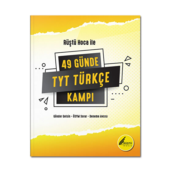 REHBER MATEMATİK YAYINLARI Rüştü Hoca Ile 49 Günde Tyt Türkçe Kampı