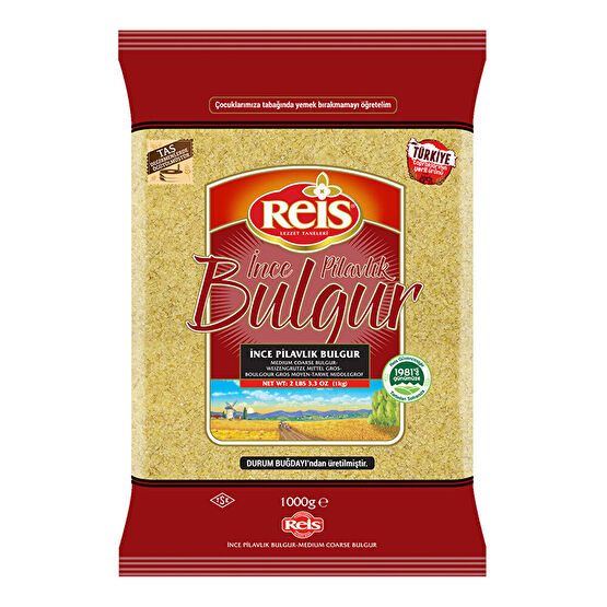 Reis İnce Pilavlık Bulgur 1 Kg Bakliyat Fiyatı