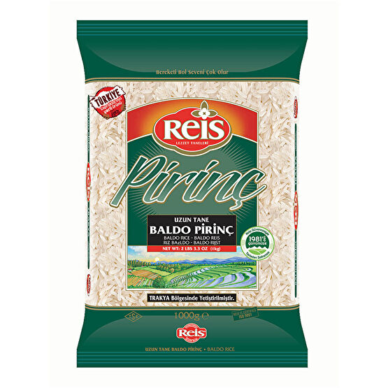 Reis Trakya Baldo Pirinç 1 Kg Bakliyat Fiyatı