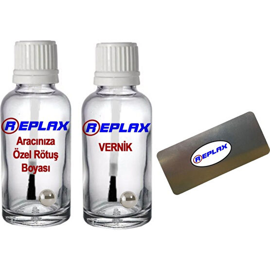 Replax Citroen C3 Evl Platin Gri Rötuş Boyası+Vernik+Rötüş Çeliği Oto Boyaları Fiyatı