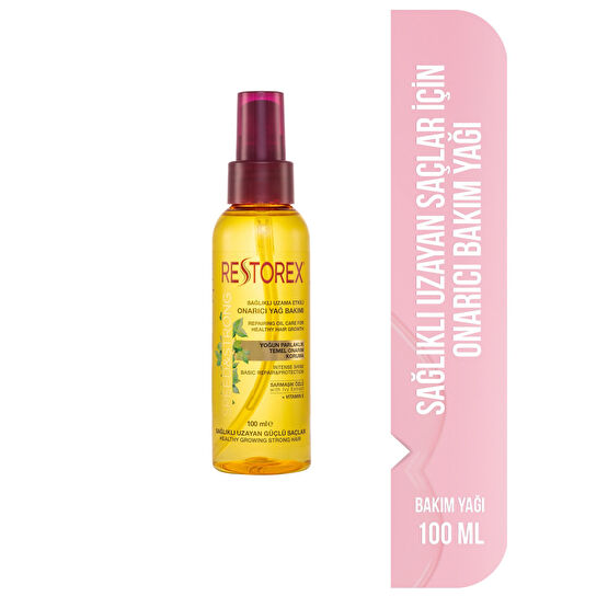 Restorex Sağlıklı Uzama Etkili Onarıcı Saç Bakım Argan Yağı 100 ml Saç Bakım Maskeleri & Serumlar & Spreyler Fiyatı