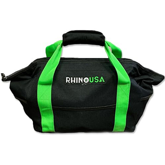 Rhino USA Heavy Duty Recovery Gear Storage Bag - Ultimate Recovery Kit Equipment Bag For Off-Road Gear and 4x4 Accessories - Fits Tow Straps, Shackles, Snatch Block, and UTV Accessories(Green) Motorsiklet Çantaları Fiyatı