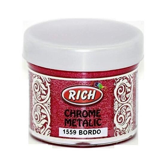 Rich Chrome 1547 Rich Gold 60 cc Metalik Extra Simli Sedefli Boya
