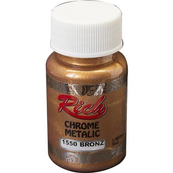 Rich Chrome 1550 Bronz 60 cc Metalik Extra Simli Sedefli Boya