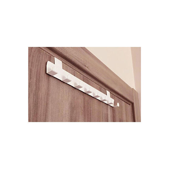 risingmaber Metal Beyaz Amerikan Kapı Arkası Askılık Organizer Askılık Ve Mutfak Banyo Kapı Arkası Askılık Mt60b Vestiyer Fiyatı