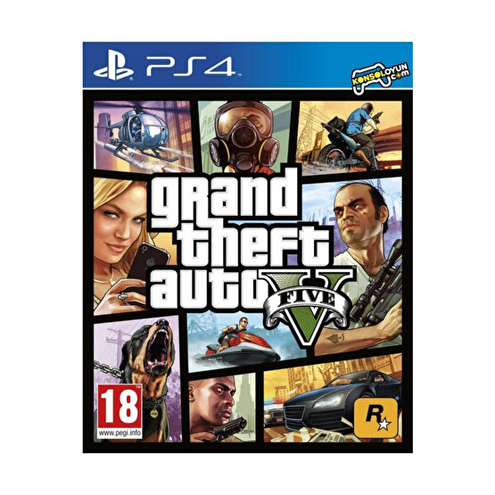 Rockstar Grand Theft Auto V Premium Edition PS4 Oyun - GTA 5 PlayStation 4 PS4 Oyunları Fiyatı