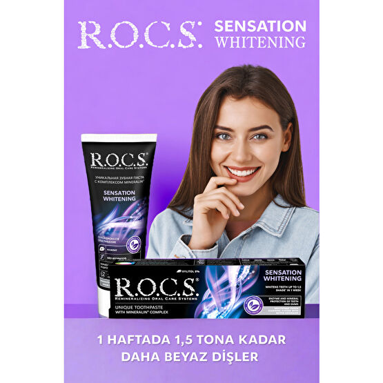 R.O.C.S. Rocs Sensation Whitening 74 Gr. Diş Macunları Fiyatı