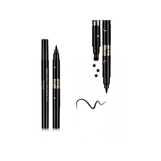 Roesıa Rose Cosmetics Rose Çift Taraflı Yıldız Desenli Kalem Eyeliner Eyeliner Fiyatı