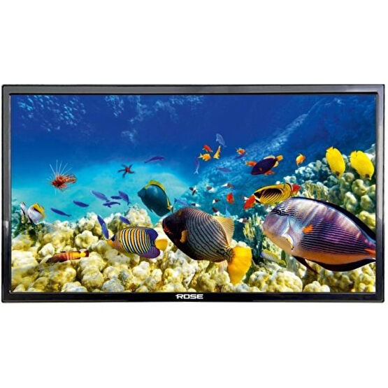 Rose CM-122 22" 55 Ekran Full HD LED Monitör Hoparlörlü TV (12V Girişli) Televizyonlar Fiyatı