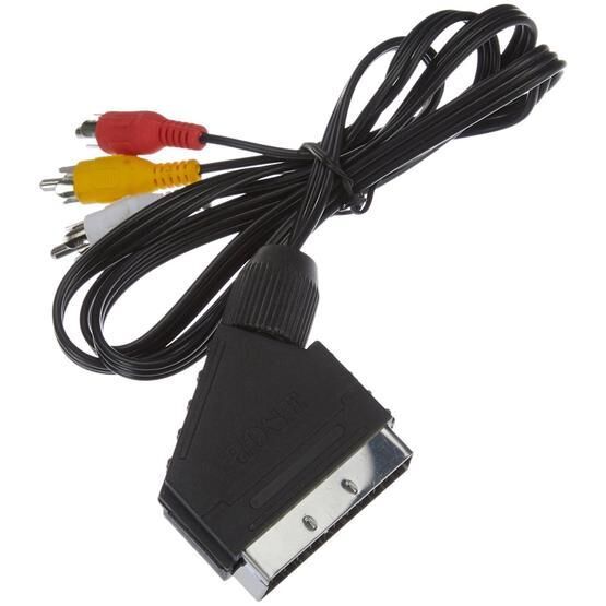 Rose RC-04 Siyah Scart Kablo