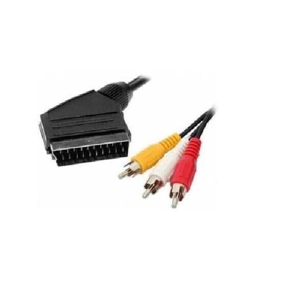 Rose RC-04 Siyah Scart Kablo