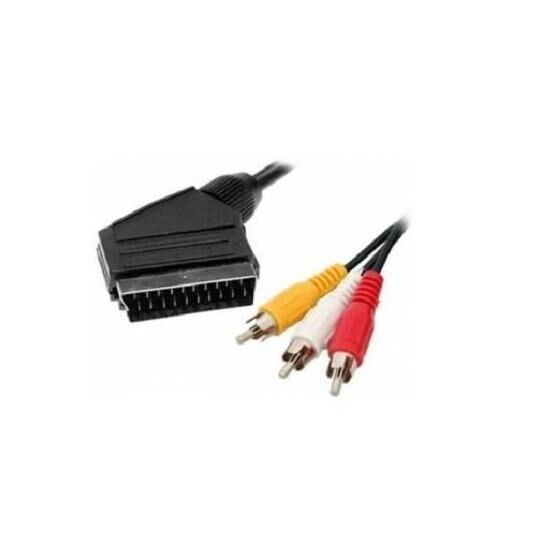 Rose RC-04 Siyah Scart Kablo