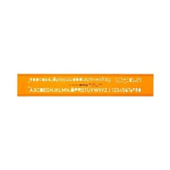 Rotring 5.0 mm S0228061 Profil Yazı Şablonu