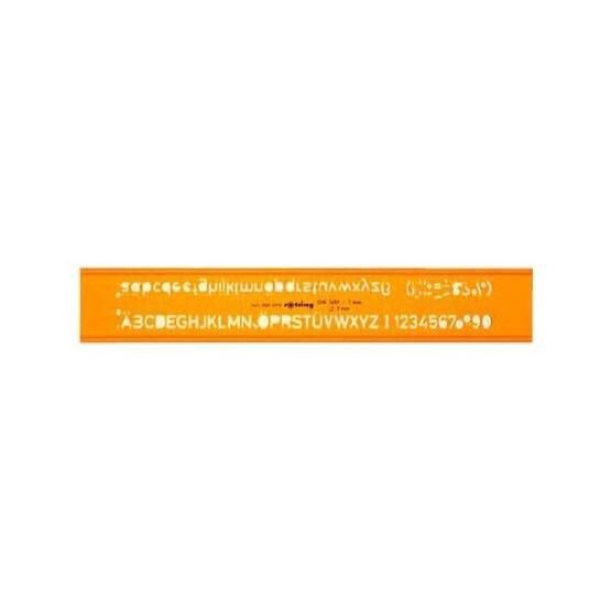 Rotring 5.0 mm S0228061 Profil Yazı Şablonu