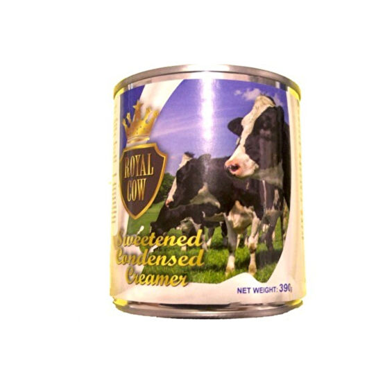 Royal Cow Milk - Şekerli Yoğun Süt Tatlandırılmış Yoğunlaştırılmış Süt 390 gr Süt Fiyatı