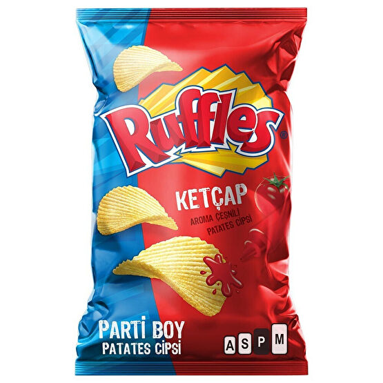 Ruffles Ketçap Aroma Çeşnili Patates Cipsi Parti Boy 150 G Cips Fiyatı