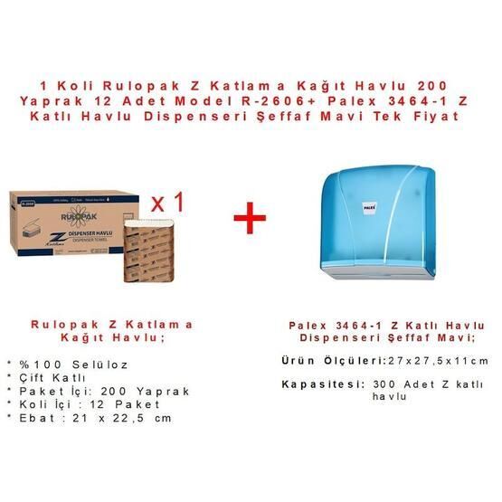 Rulopak R-1301 21 cm Transparan Beyaz Sensörlü Kağıt Havlu Makinesi