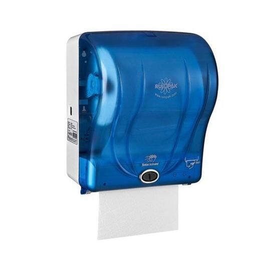 Rulopak R-1301 21 cm Transparan Beyaz Sensörlü Kağıt Havlu Makinesi