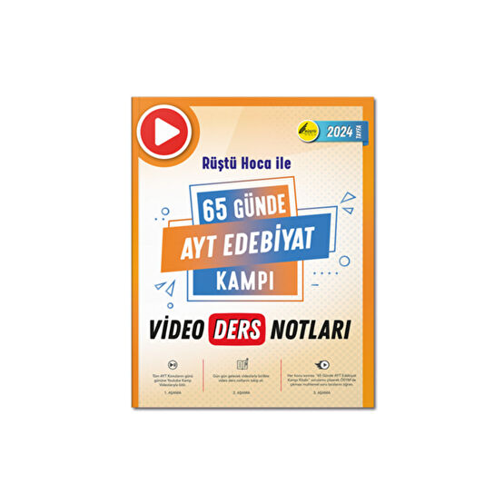 Rüştü Hoca 65 Günde Ayt Edebiyat Video Ders Notları