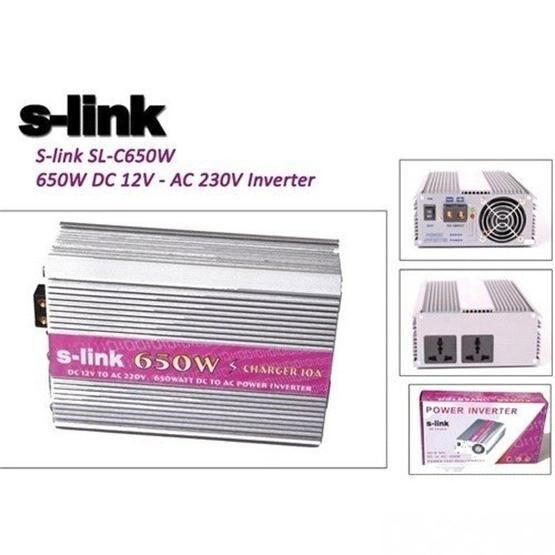 S-Link SL-C650W 650W DC 12V - AC 230V Inverter