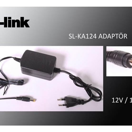 S-Link SL-KA124 Güvenlik Kamerası Adaptörü