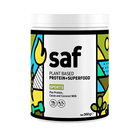 Saf Nutrition Protein Superfood Mix Sports 360gr Protein Tozları Fiyatı