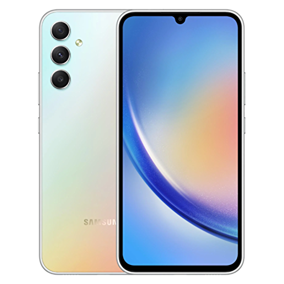 Samsung Galaxy A34 5G 128 GB Gümüş Cep Telefonu (Samsung Türkiye Garantili)